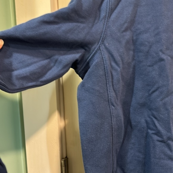 NWT Life Is Good Super Dad Blue Crewneck Sweatshirt Size Medium - Picture 13 of 13